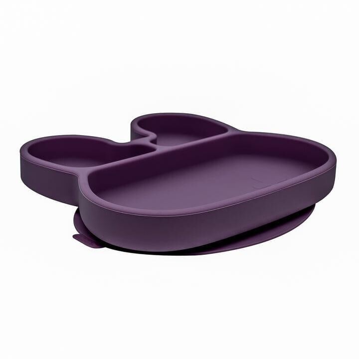 Bunny Stickie Plate Plum Price