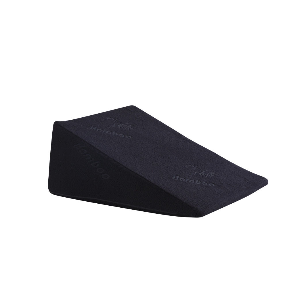 Cool Gel Memory Foam Bed Wedge Pillow Cushion Neck Back Support Sleep with Cover Price