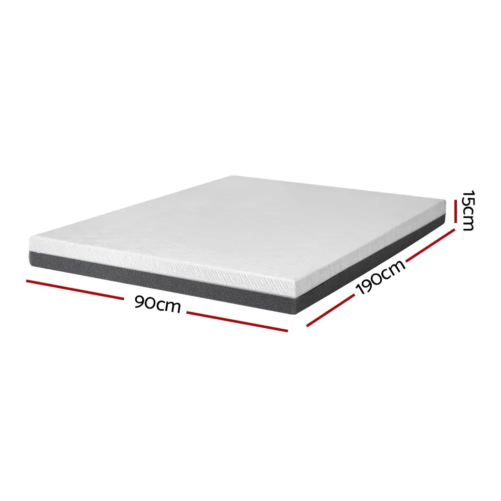 Bedding Memory Foam Mattress Bed Cool Gel Non Spring 15cm Single Price