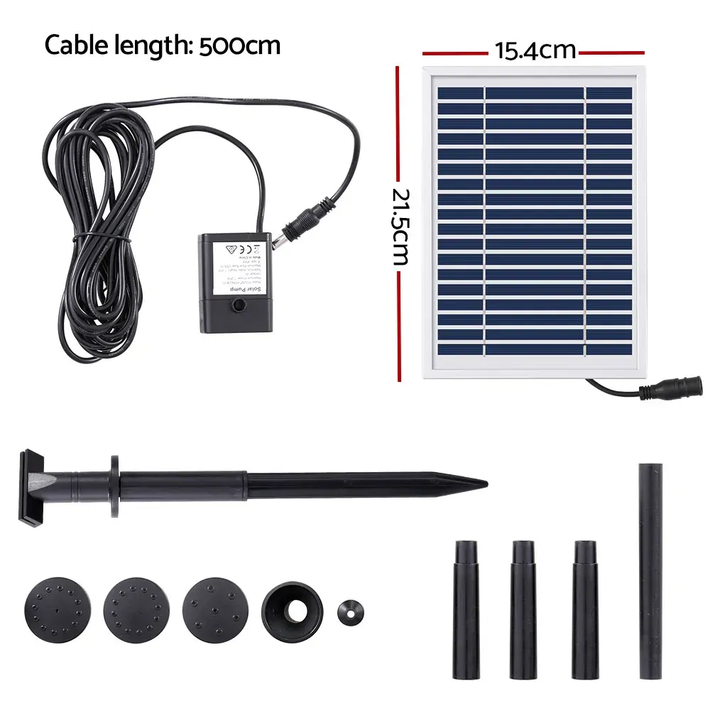 Gardeon Solar Pond Pump Submersible Water Fountain Kit 4.4FT Price