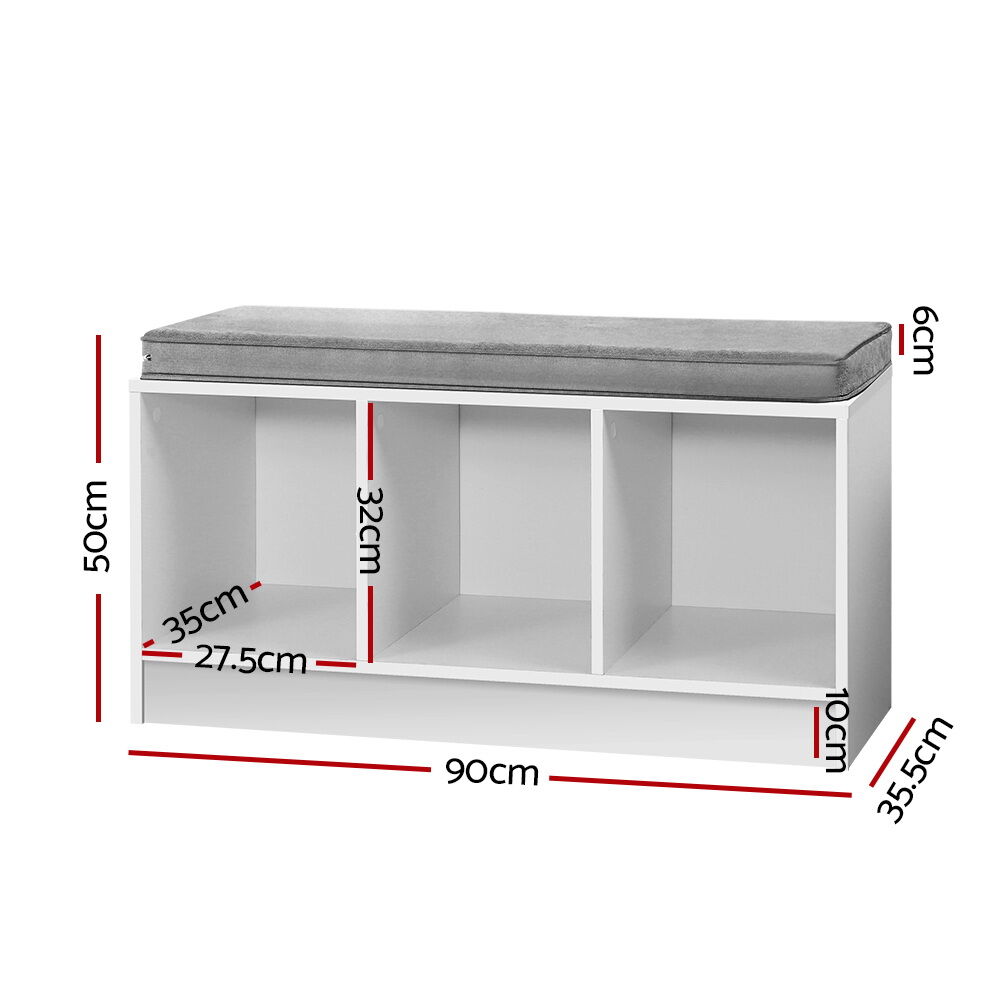 Shoe Rack Bench Shoe Cabinet White Zia Price