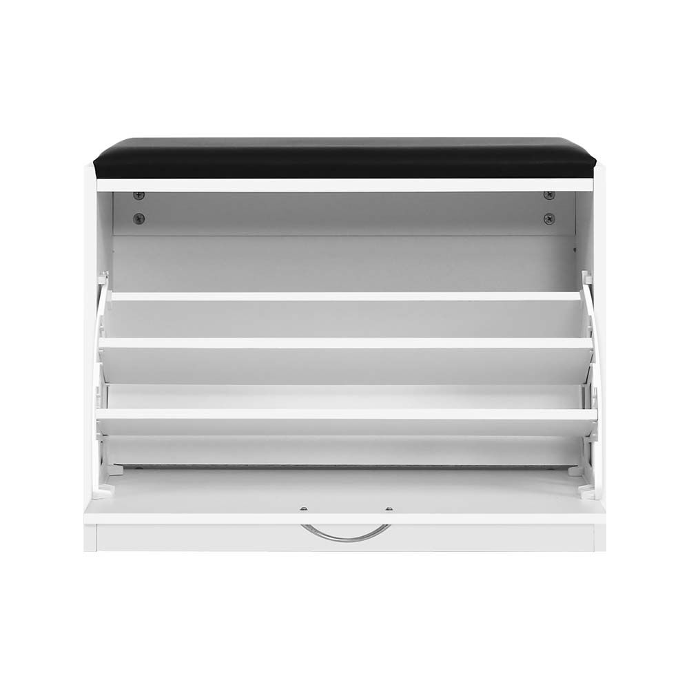 Shoe Cabinet Bench Shoes Storage Rack Organiser Drawer White 15 Pairs Price