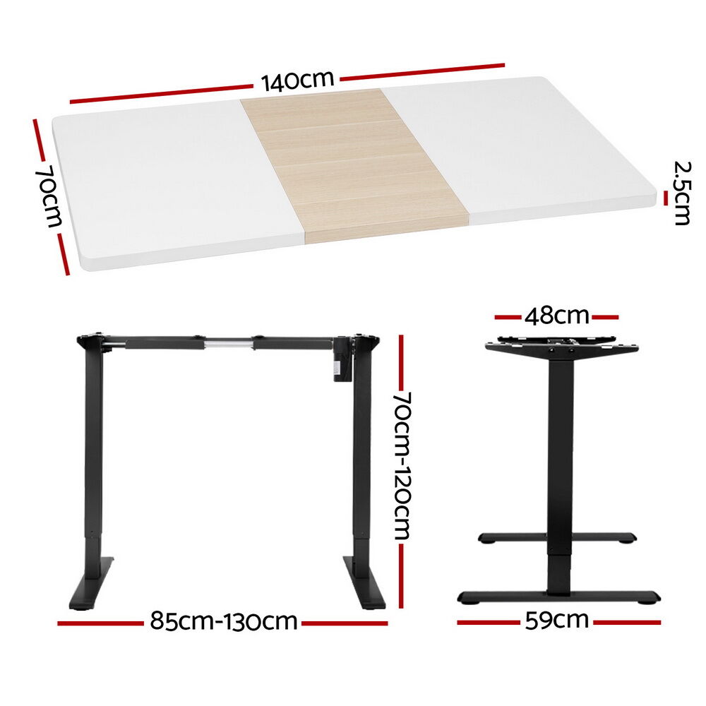 Artiss Motorised Standing Desk Sit Stand Desks 140CM Price