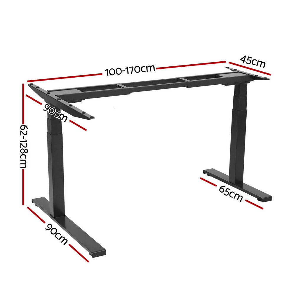 Artiss Standing Desk Frame Only L-shape Motorised Price