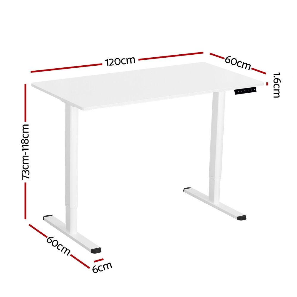 Electric Standing Desk Sit Stand Desks 120CM Price