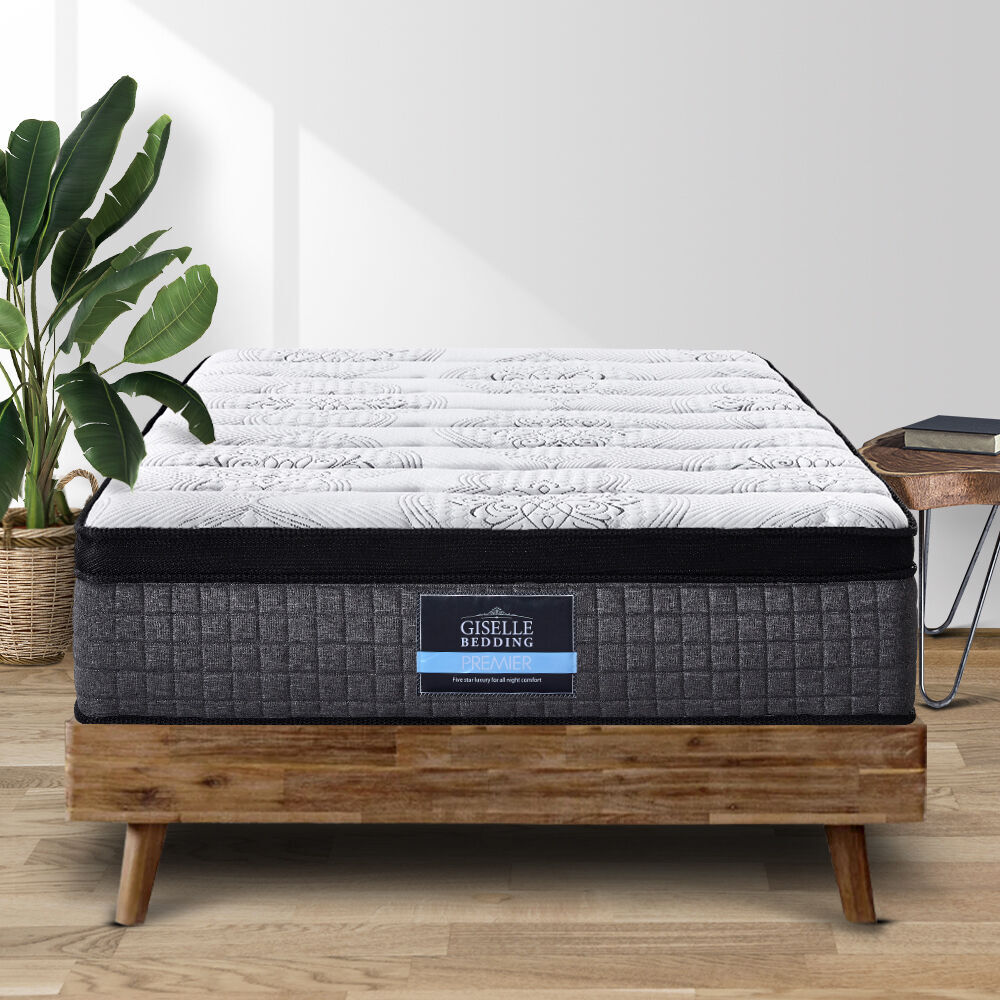 Beach Mattress 9 Zone Pocket Spring Latex Foam Medium Firm 34cm Price