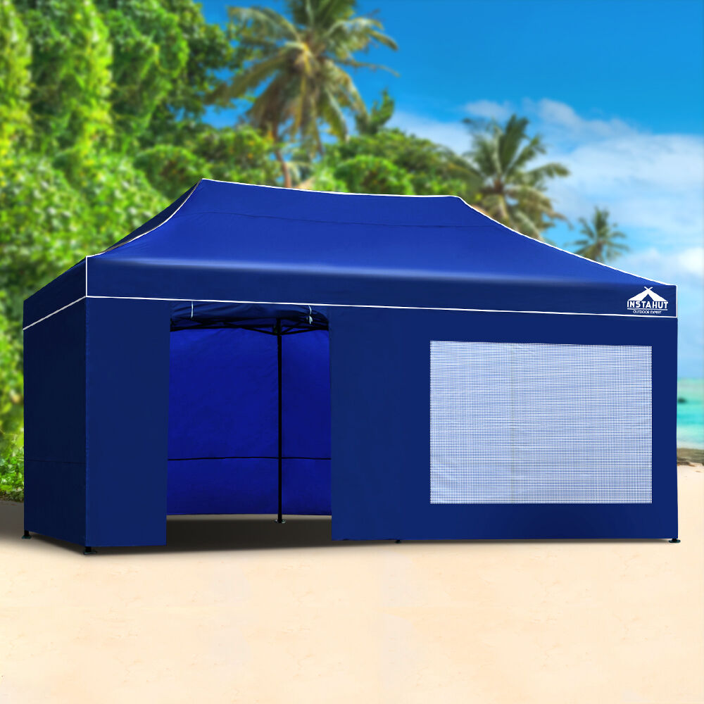 Gazebo Pop Up Marquee Folding Wedding Tent Gazebos Shade Price