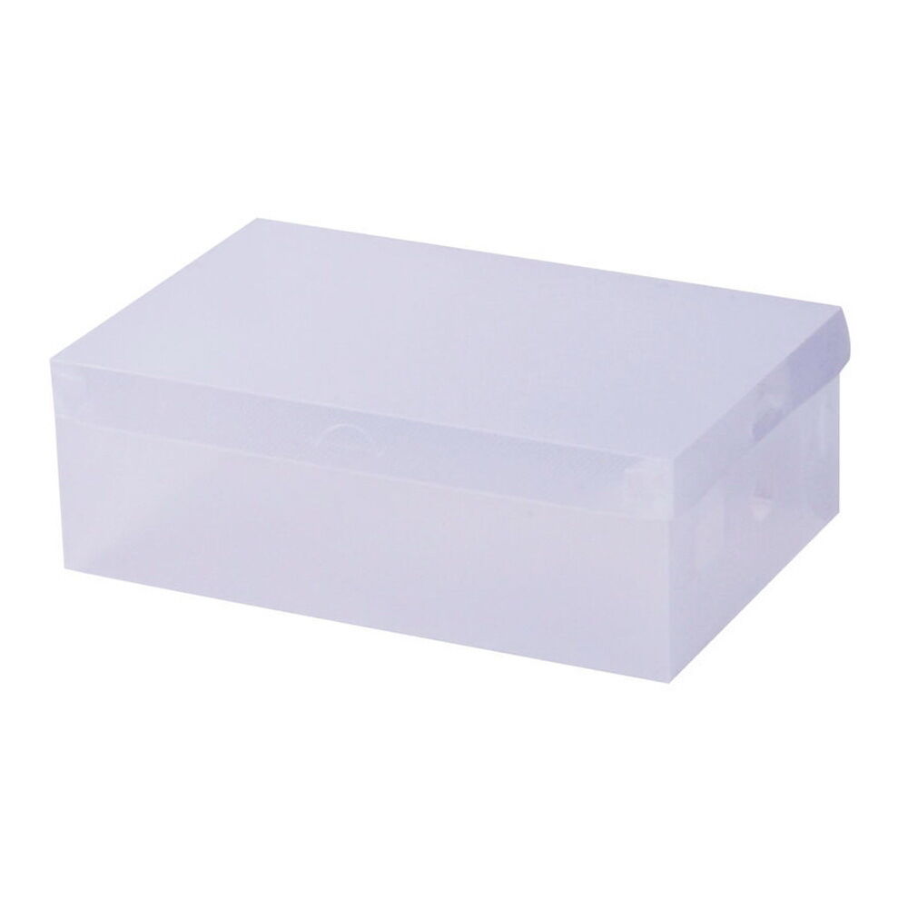 Clear Shoe Box Foldable Transparent Shoe Storage Stackable Case Price