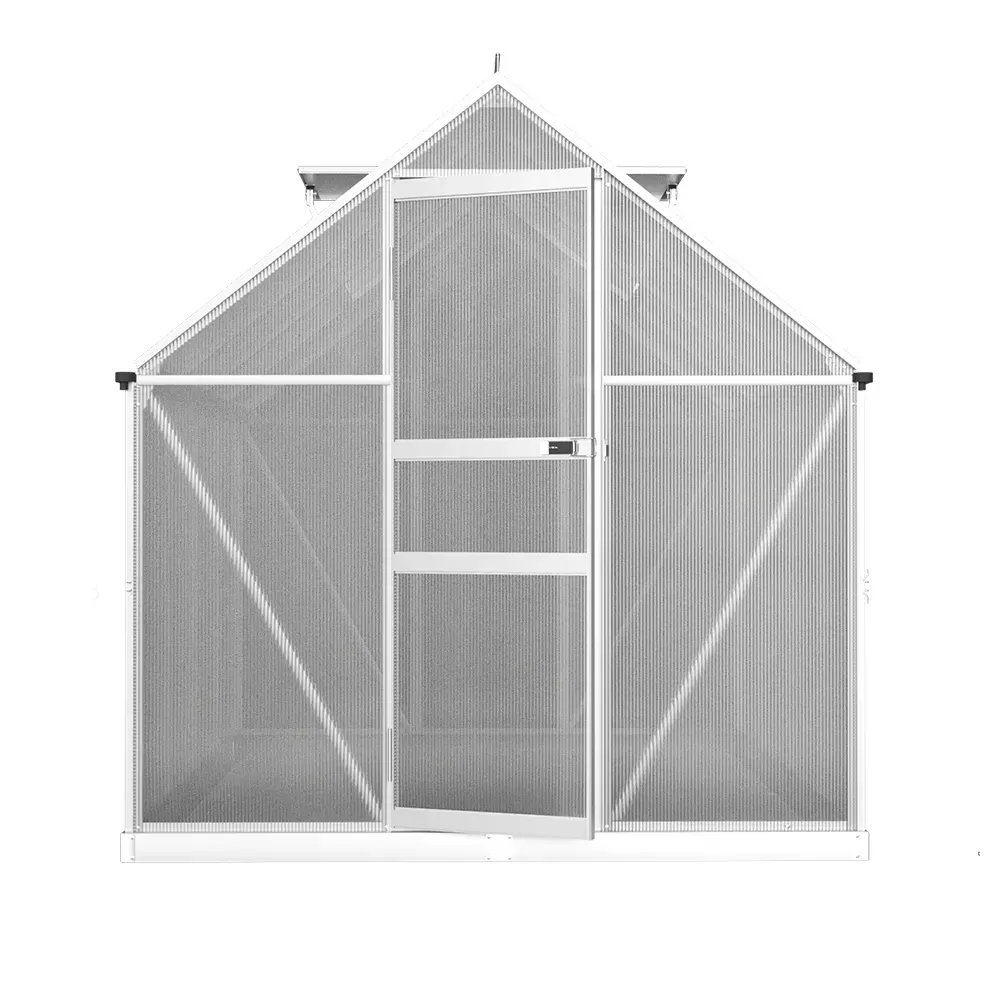 Greenhouse Aluminium Green House Polycarbonate Garden Shed Price