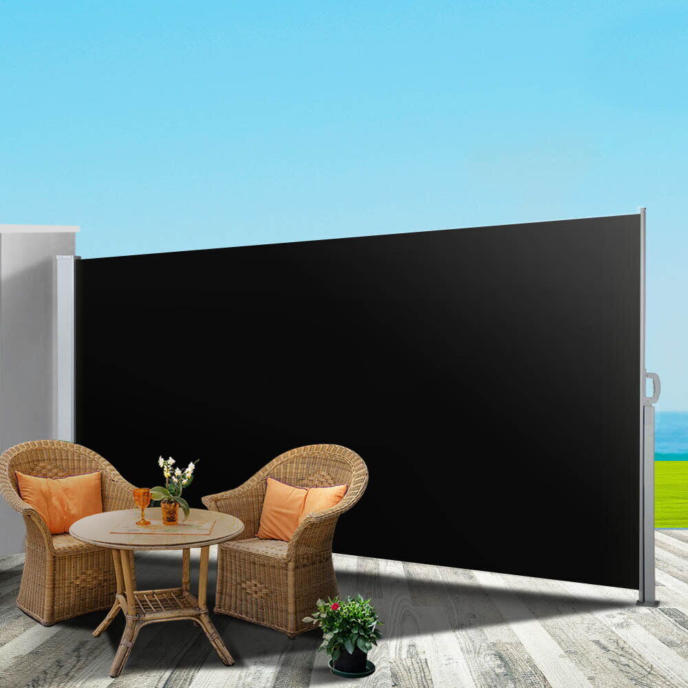 Side Awning Outdoor Blinds Sun Shade Retractable Screen BK Price