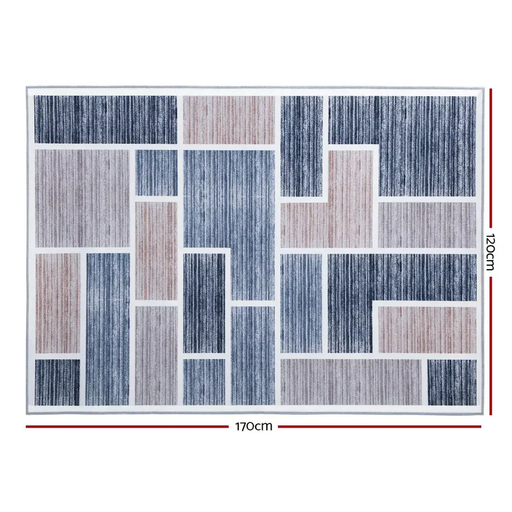 Floor Rugs Short Pile Area Rug Large Modern Carpet Soft Grey Price