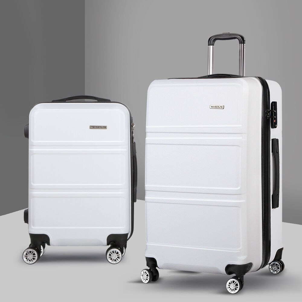 Luggage Trolley Travel Suitcase Set TSA Lock Hard Case Price