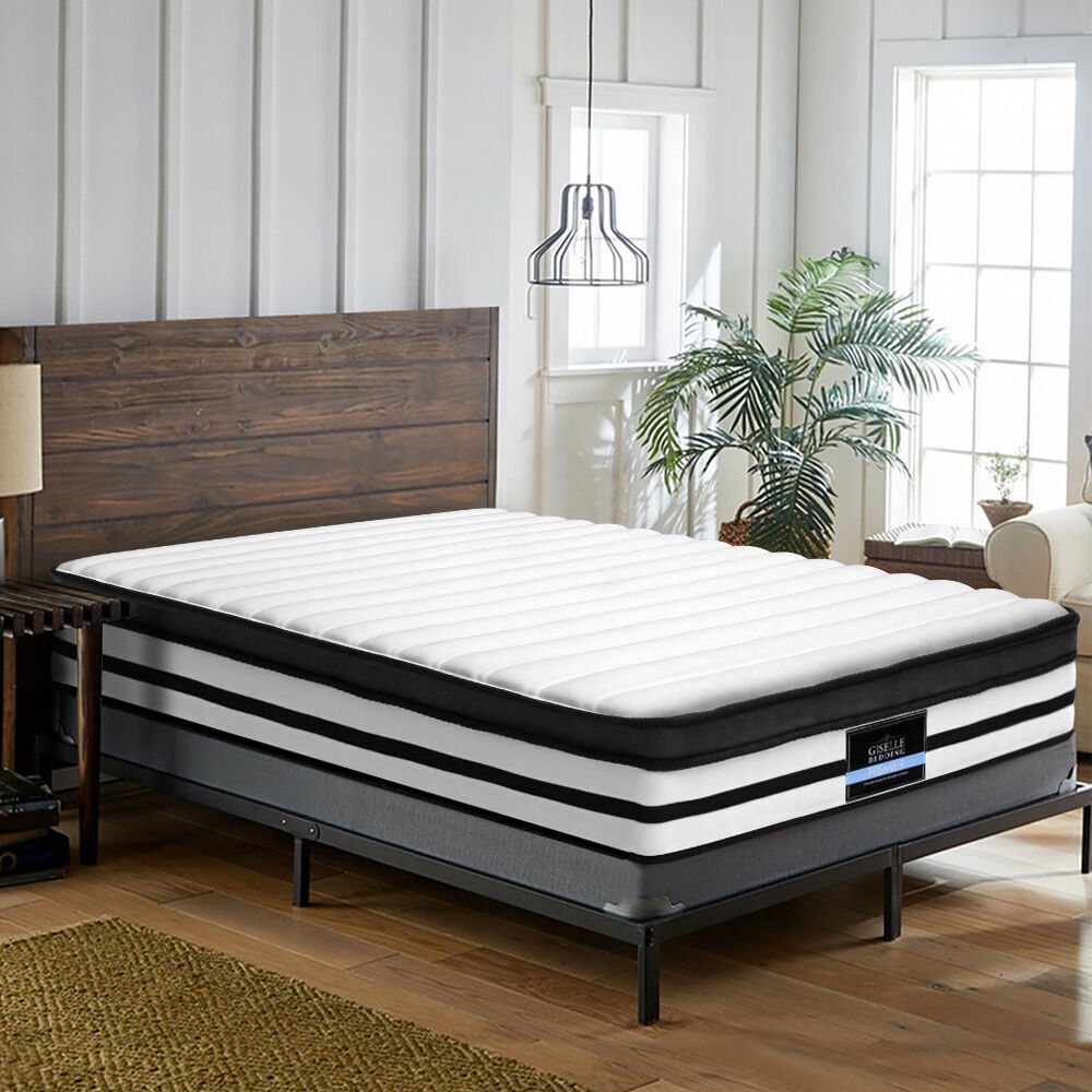 Baxter Bedding Bed Mattress Euro Top Pocket Spring Foam 27CM Price