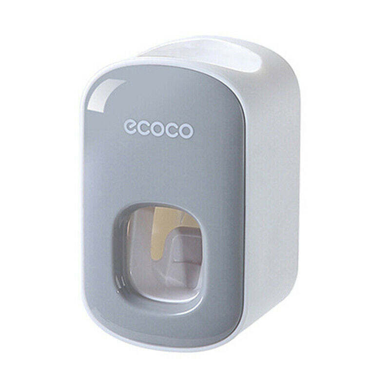 Ecoco Wall mount auto ands Free Toothpaste Dispenser Automatic Toothpaste Squeezer Bathroom Toothpaste Holder Price
