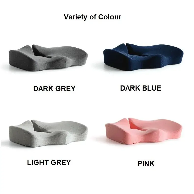 Premium Memory Foam Seat Cushion Coccyx Orthopedic Back Pain Relief Chair Pillow Office Price