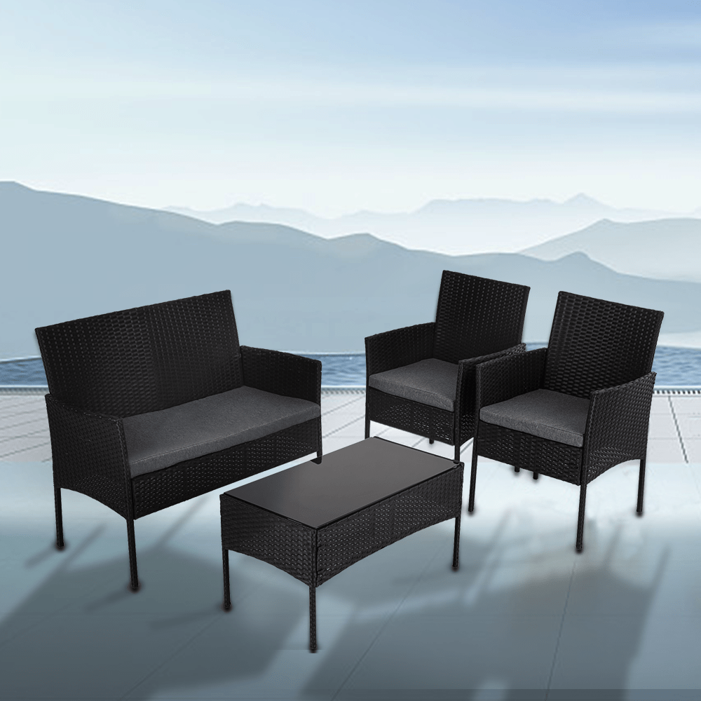 4 Seater Wicker Outdoor Lounge Set Price