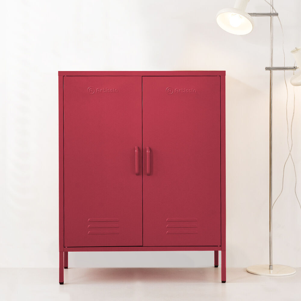 Artiss Buffet Sideboard Metal Cabinet - SWEETHEART Charcoal Price