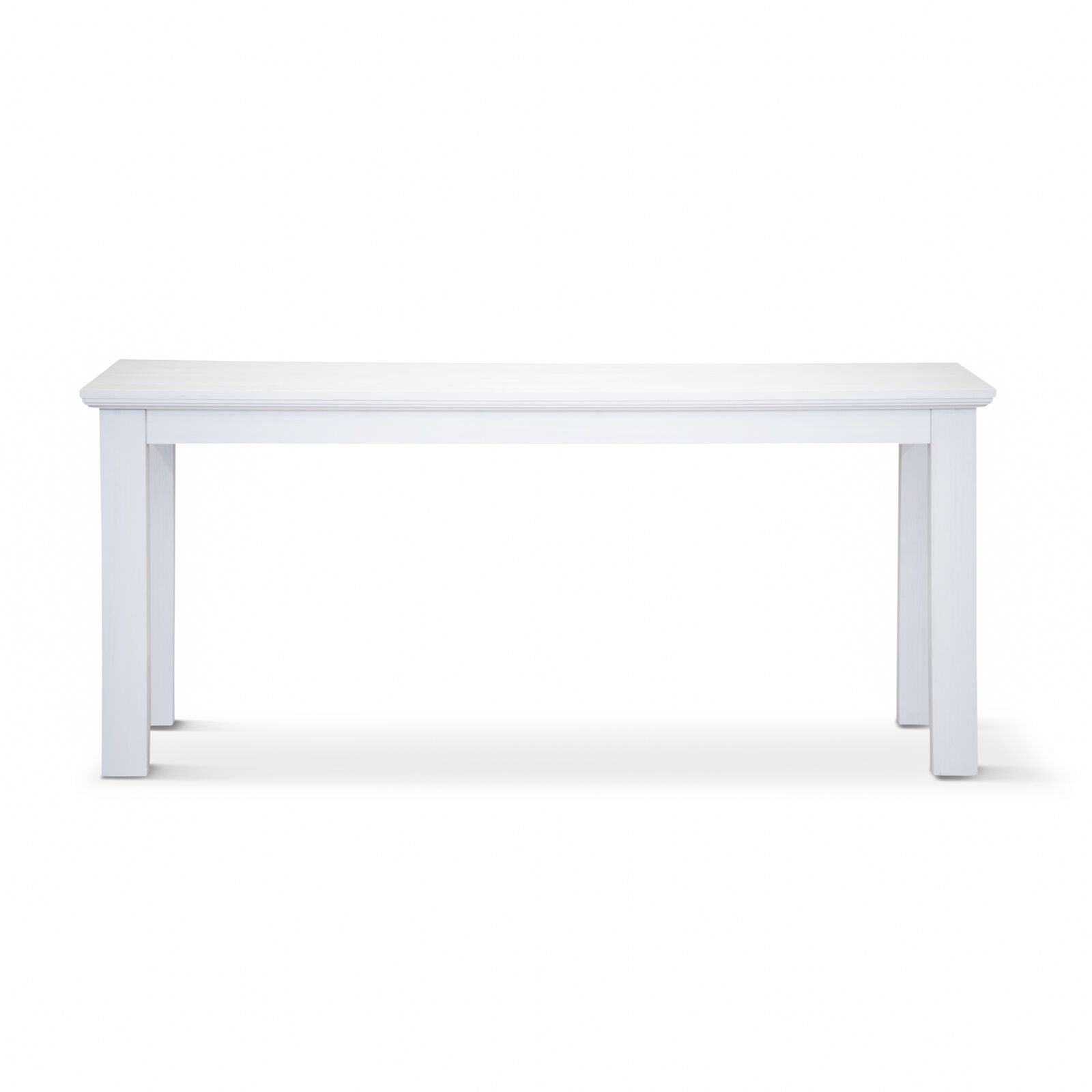 Laelia Dining Table Solid Acacia Timber Wood Coastal Furniture - White Price