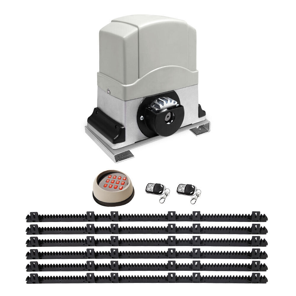 Auto Electric Sliding Gate Opener Keypad Rails Price