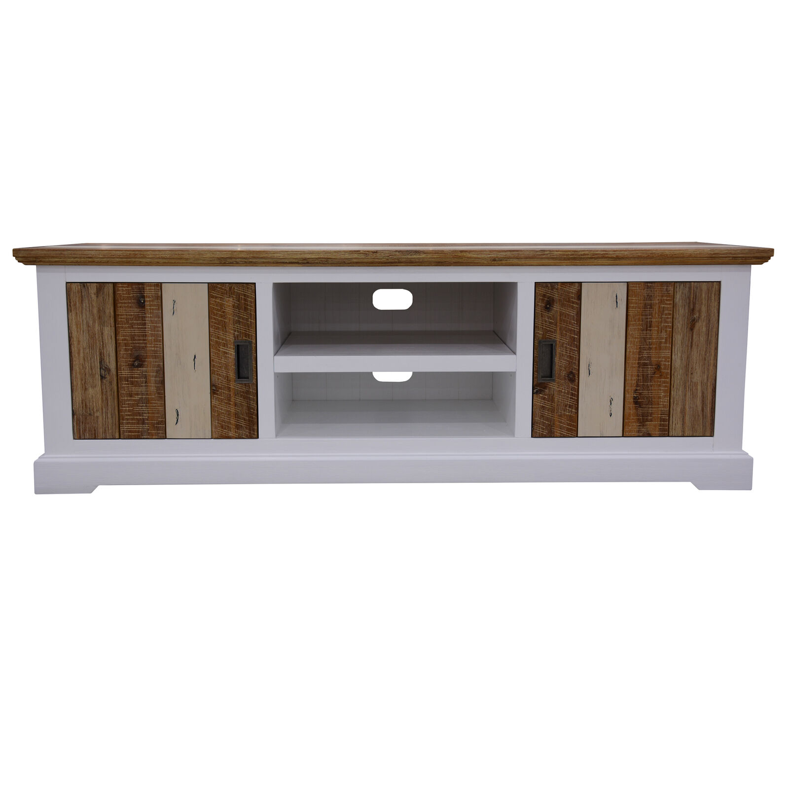Davie ETU Entertainment TV Unit 2 Door Solid Acacia Timber - Multi Color Price