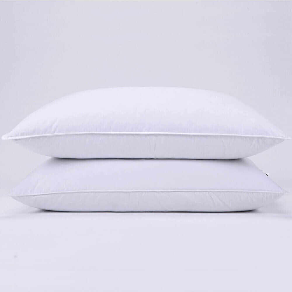 2 Premium Hotel Pillows 74CM x 48CM Pillows Breathable Cotton Price