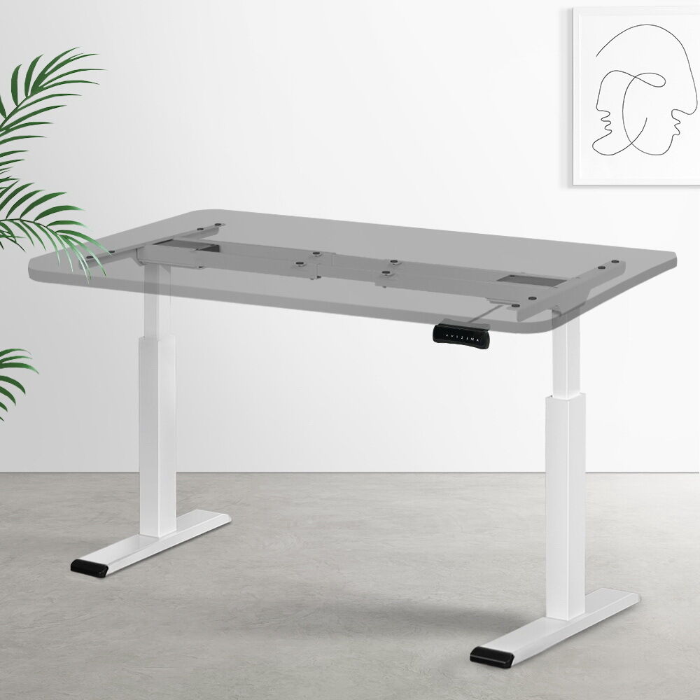 Standing Desk Sit Stand Motorised Height Adjustable Frame Only Price