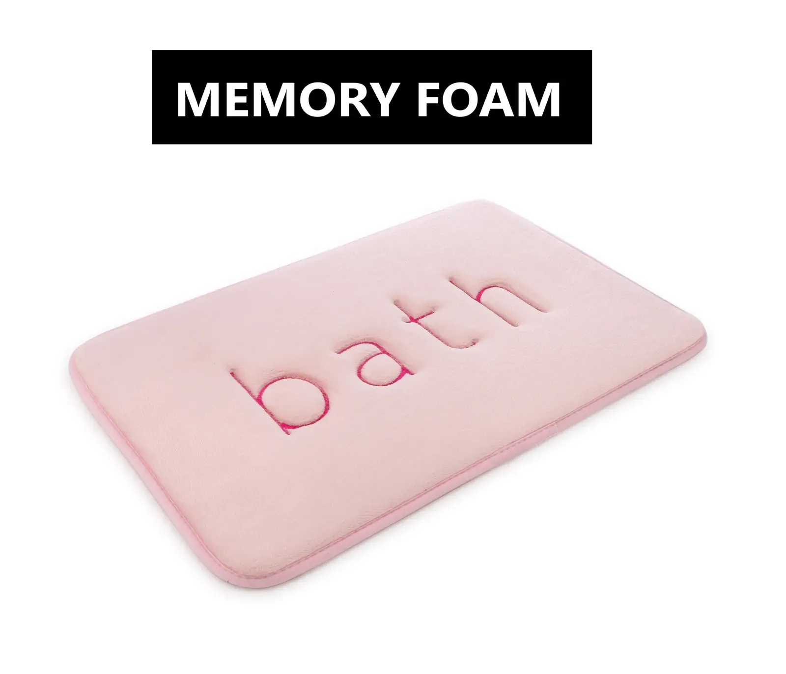 Extra Thick Memory Foam & Super Comfort Bath Rug Mat for Bathroom (60 x 40 cm) Price