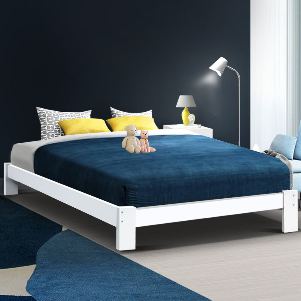 Bed Frame Wooden Bed Base JADE Timber Foundation Mattress Price