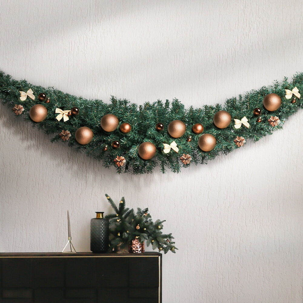 Jingle Jollys Christmas Garland Xmas Tree Decoration Green Price