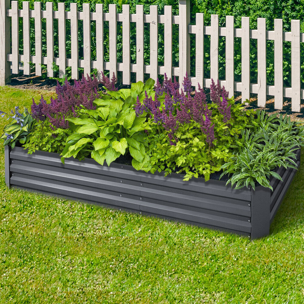 Garden Bed 2PCS Galvanised Steel Raised Planter Price
