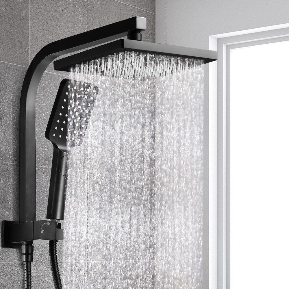 Bathroom Taps Faucet Rain Shower Head Set Hot And Cold Diverter DIY Price