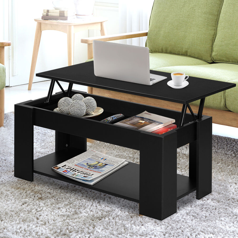 Lift Up Top Coffee Table Storage Shelf Price