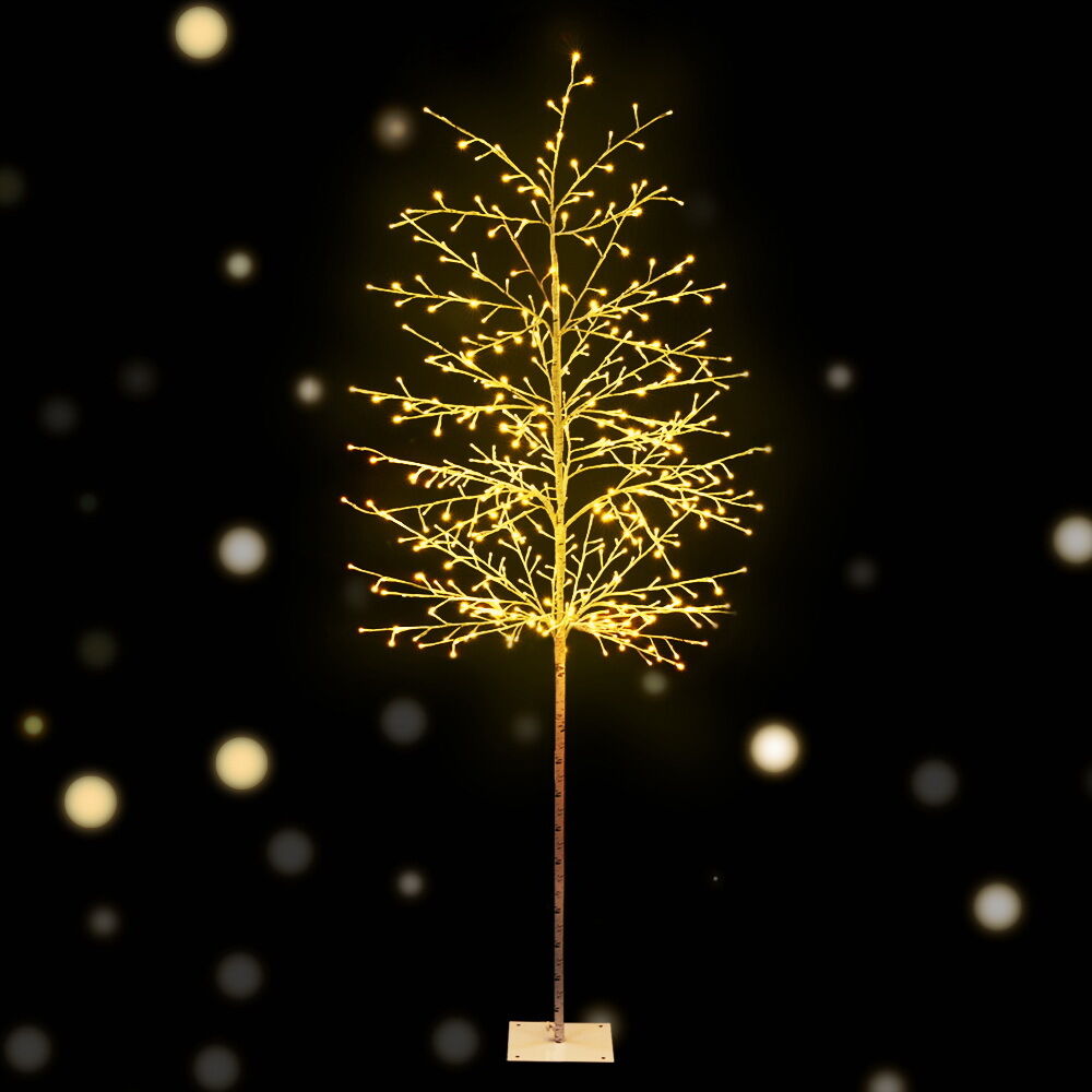 Jingle Jollys Christmas Tree LED Trees With Lights Warm White Price
