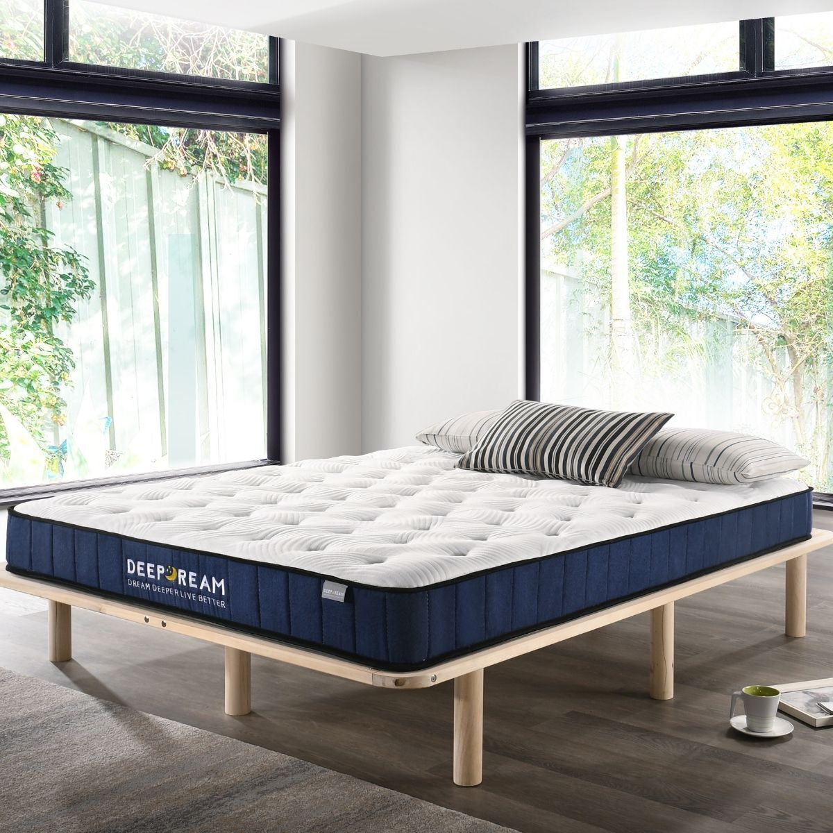 Bargersville Cool Gel Memory Foam Mattress 5 Zone Pocket Spring Price