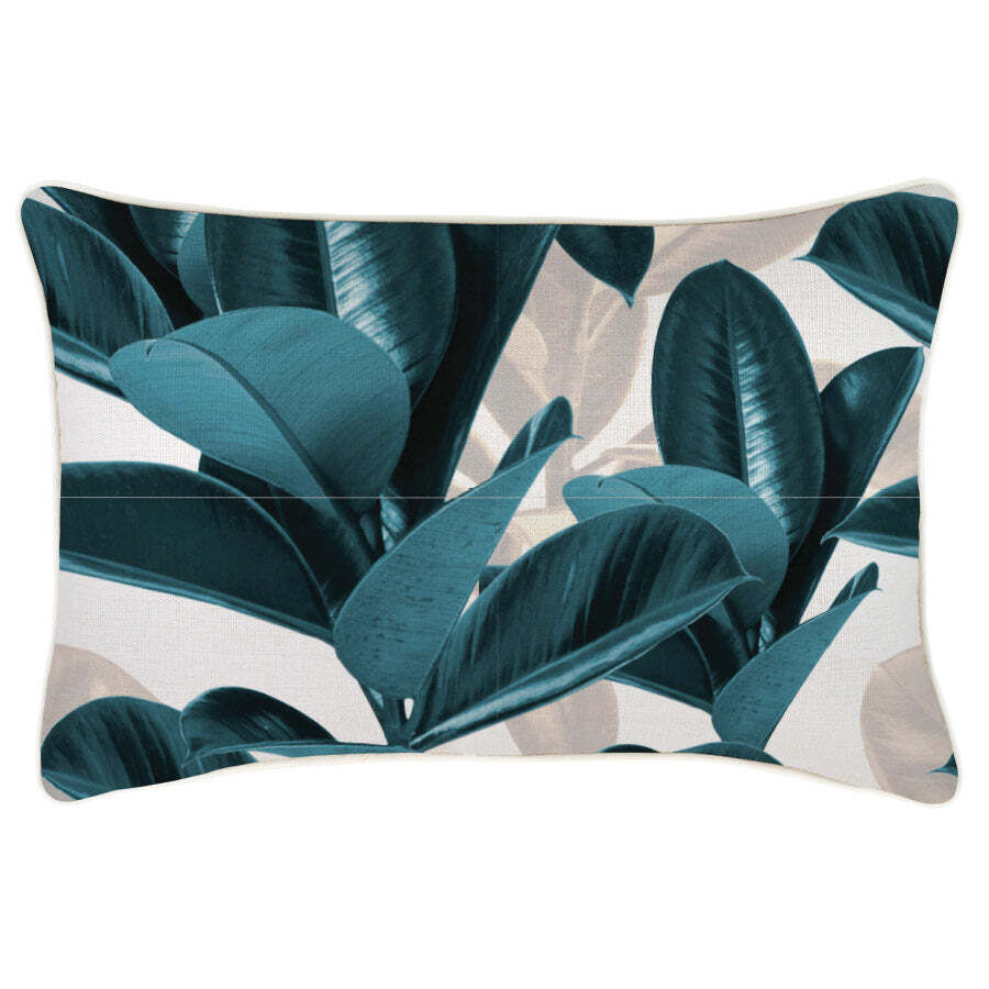 Cushion Cover-With Piping-Lux Teal Price