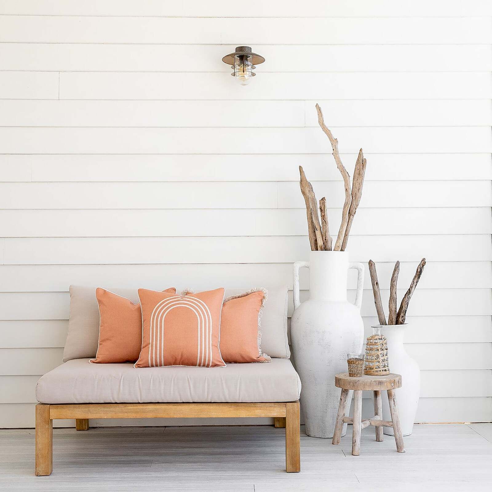 Cushion Cover-With Piping-Solid-Clay Price