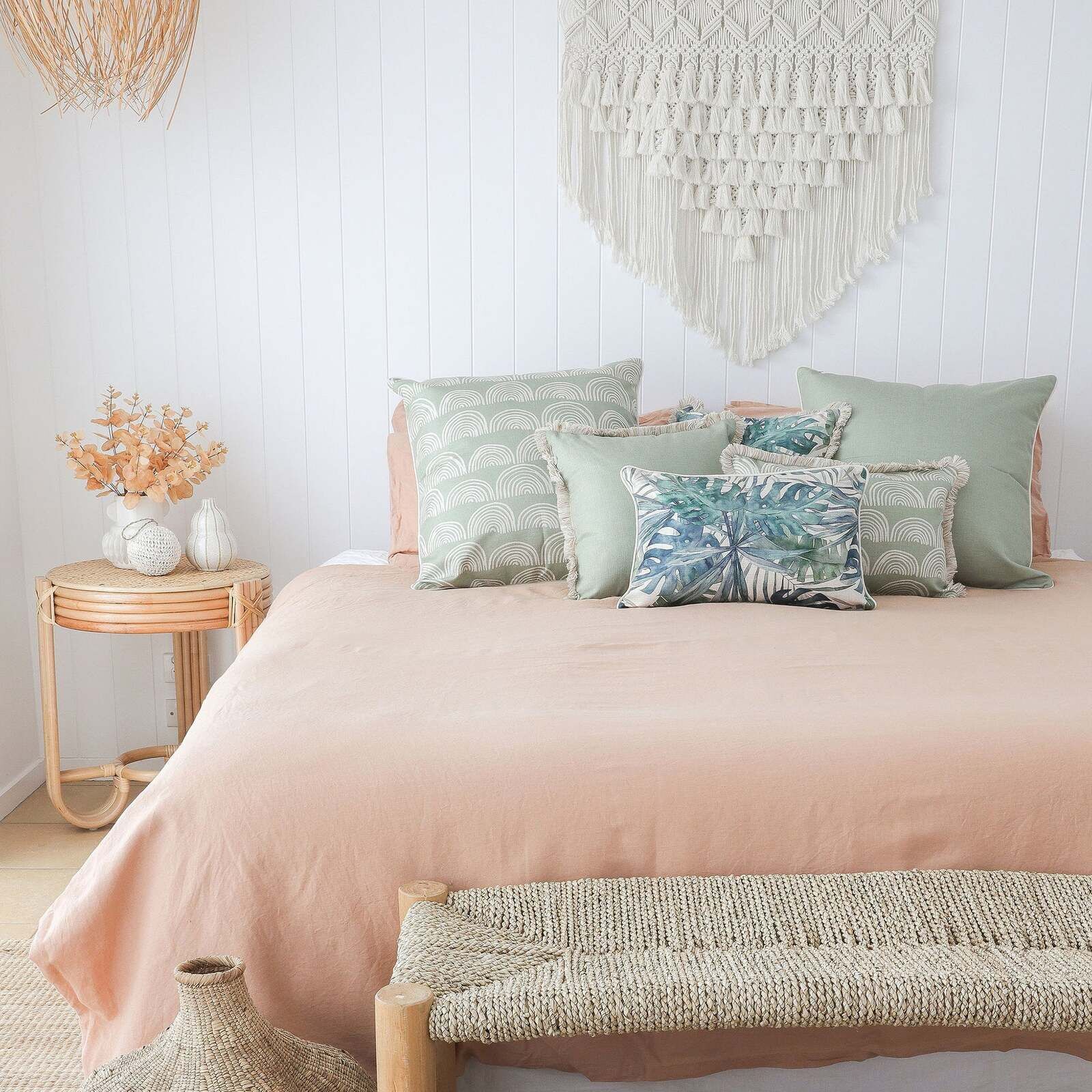 Cushion Cover-With Piping-Solid-Sage Price