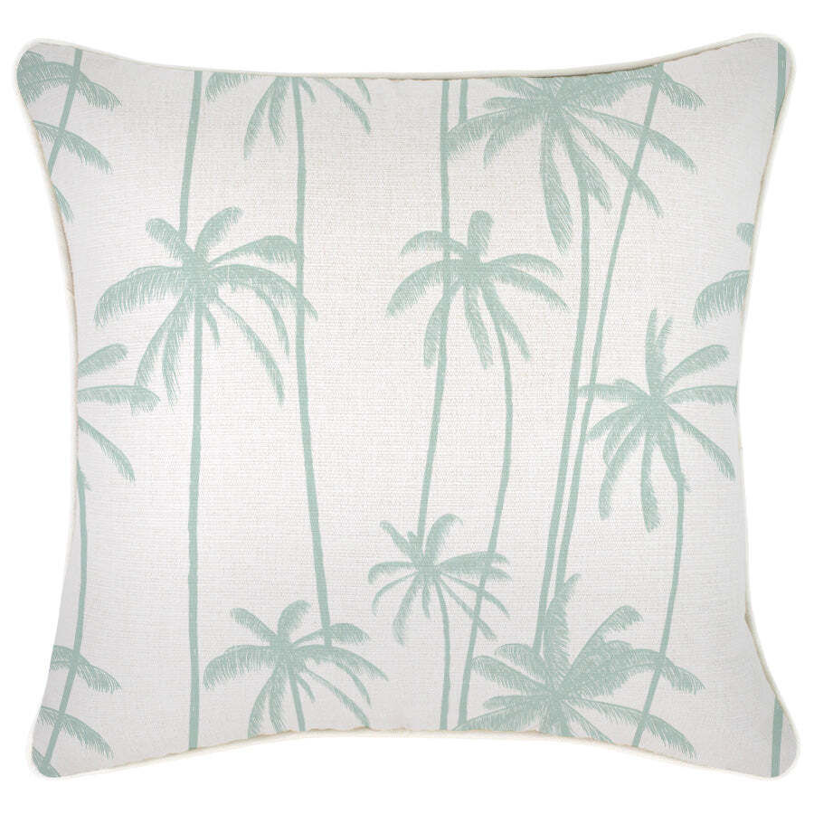 Cushion Cover-With Piping-Tall-Palms-Mint Price