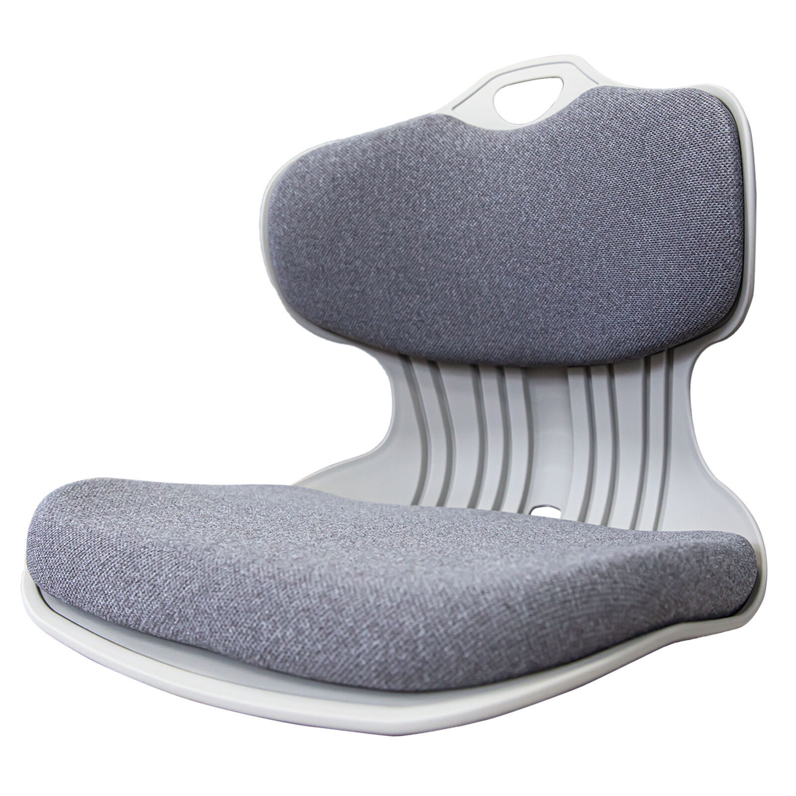 Samgong Grey Slender Chair Posture Correction Seat Floor Lounge Stackable Price