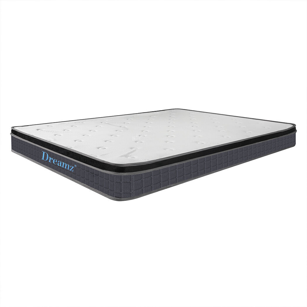Balham Bedding Mattress Spring Premium Bed Top Foam Medium Firm 18CM Price