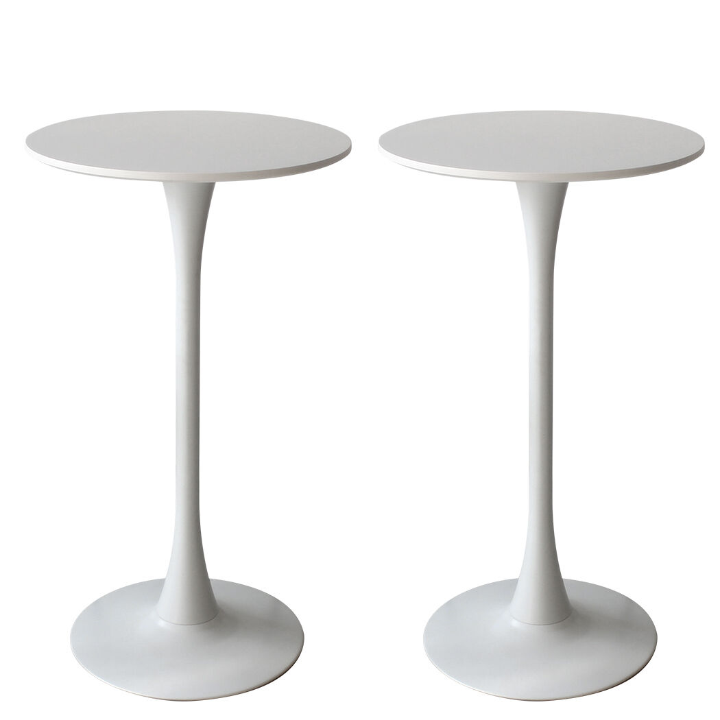 2x Bar Table Pub Tables Kitchen Marble Tulip Outdoor Round Metal Price