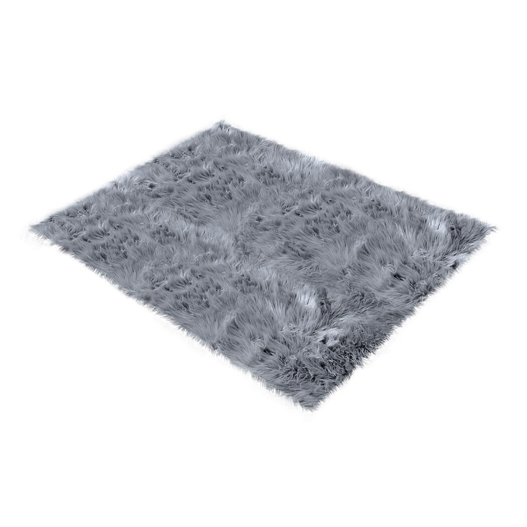 Floor Rugs Sheepskin Shaggy Rug Area Carpet Bedroom Living Room Mat Price
