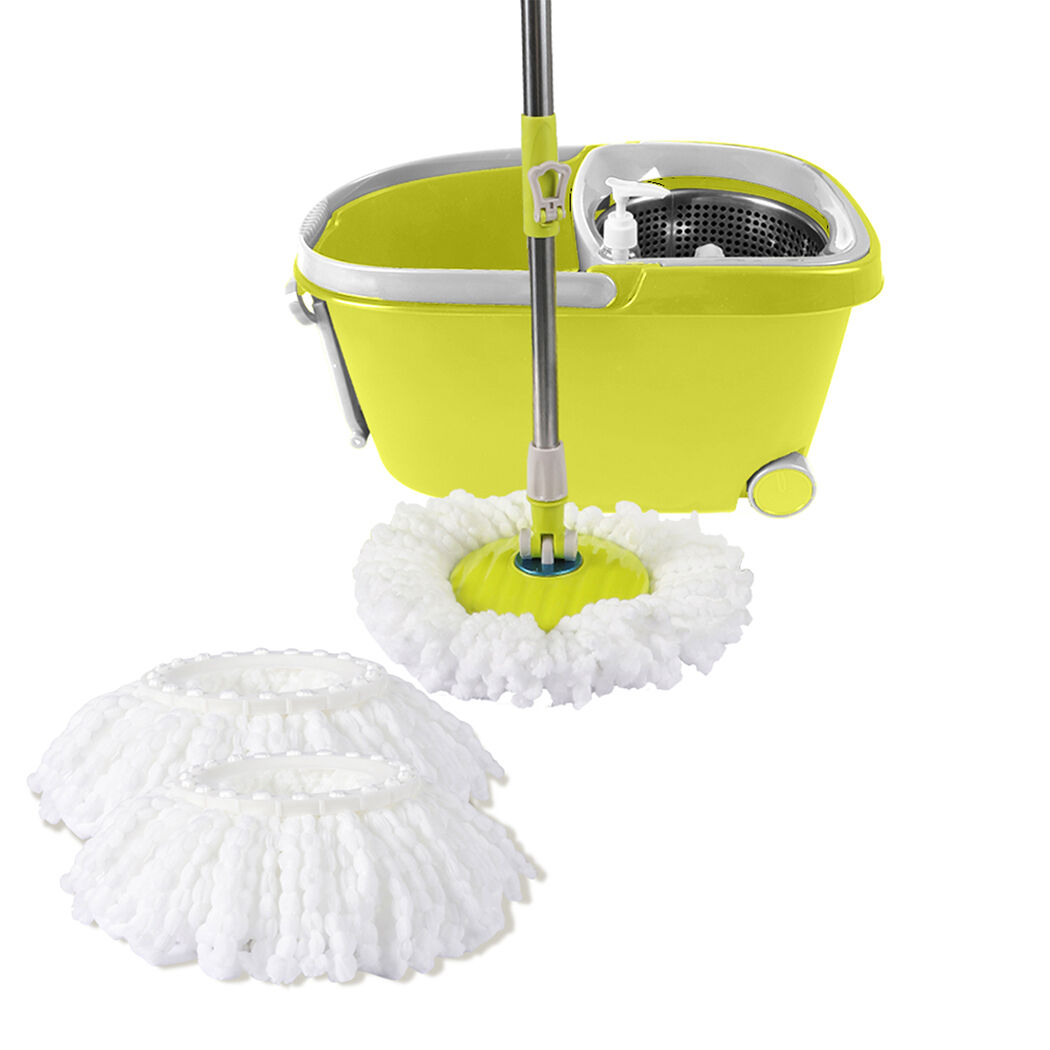 360° Spin Mop Bucket Set Spinning Stainless Steel Rotating Wet Dry Price