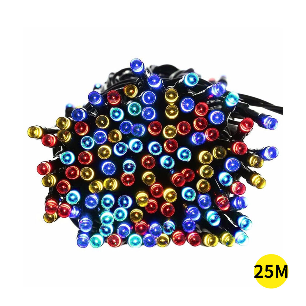 100LED String Solar Powered Fairy Lights Garden Christmas Decor Multi Colour Price