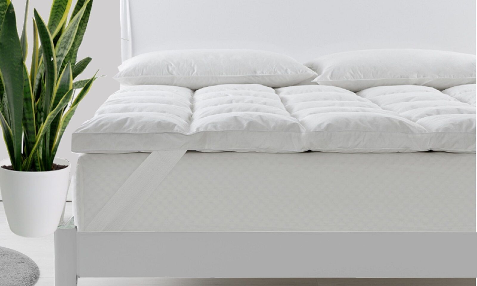 Royal Comfort Duck Feather and Down Mattress Toppers / 1800GSM Price