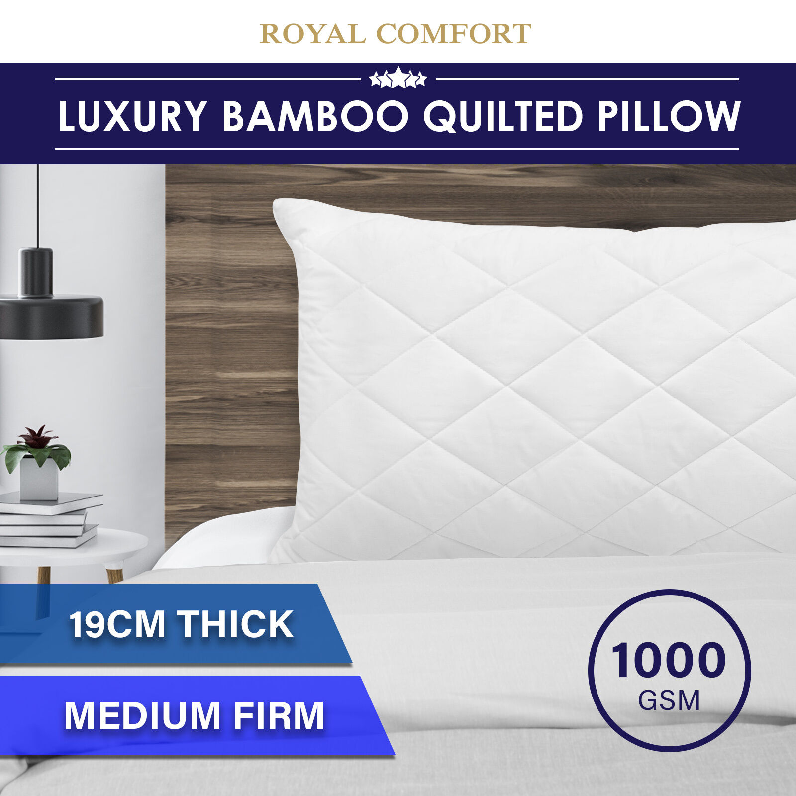 Luxury - Bamboo Quilted Pillow Price