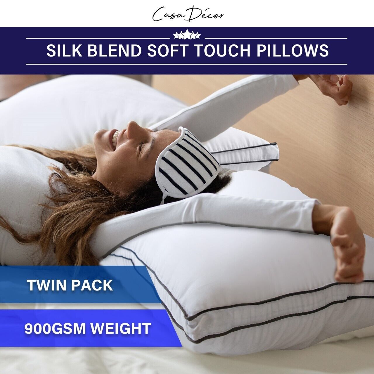 Casa Decor Silk Blend Pillow Price
