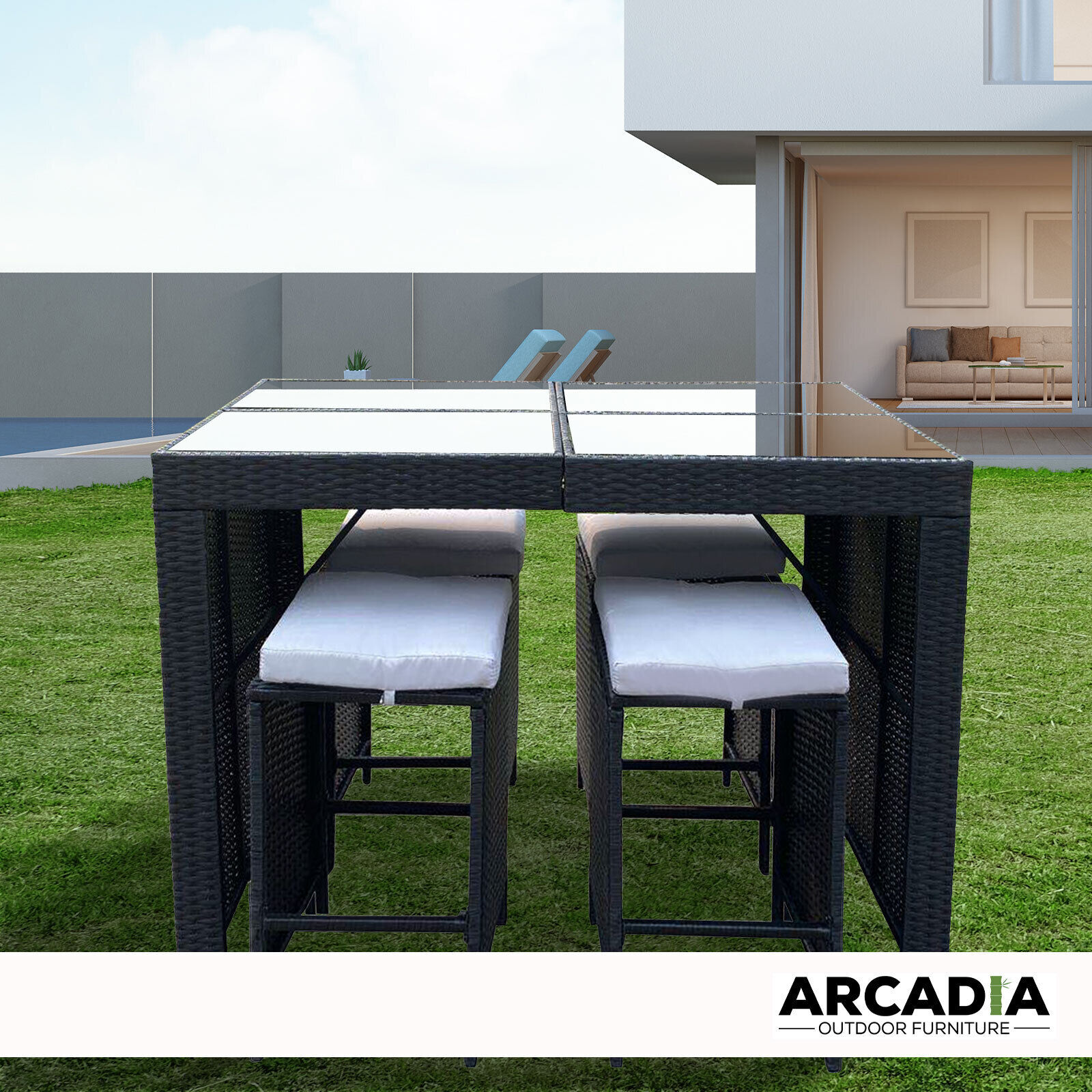 Arcadia Furniture 5 Piece Bar Table Set Price