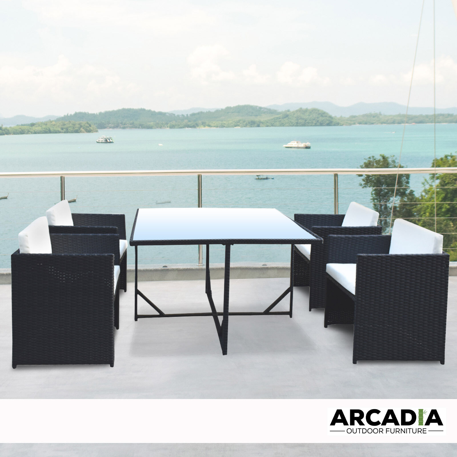 Arcadia Furniture 5 Piece Dining Table Set Price