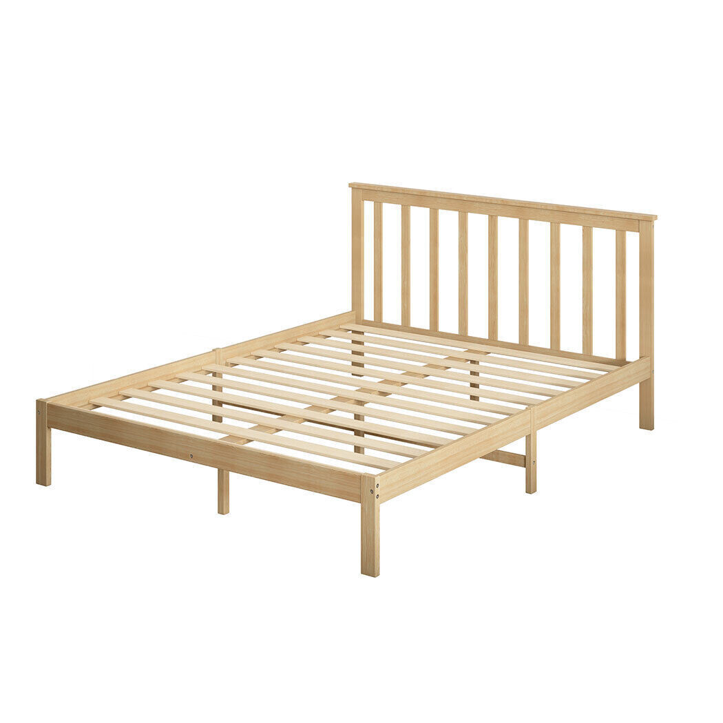 Amesbury Wooden Bed Frame Full Size Mattress Base Timber Price